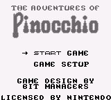 Adventures of Pinocchio, The (Europe) (Proto)
